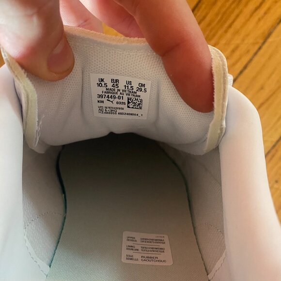 PUMA Club 5v5 Lux Men's Sneakers in White Size 11.5 - Picture 5 of 5